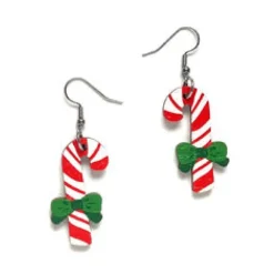 Crazy Granny Candy Cane korvakorut
