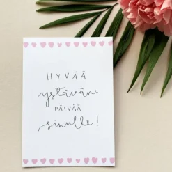 Helle Hyv&auml;&auml; yst&auml;v&auml;np&auml;iv&auml;&auml; postikortti