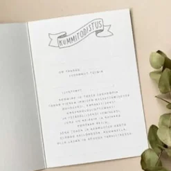 Helle Visuals kummitodistus, Beige