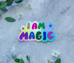 Pikku paperi I Am Magic tarra
