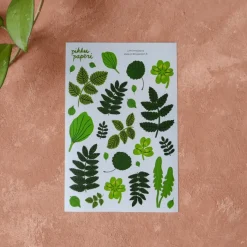 Pikku paperi Lehtimajassa tarra-arkki