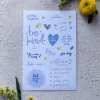 Pikku paperi Self Care tarra-arkki