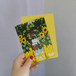 Pikku paperi Siirtolapuutarha 2 os. postikortti