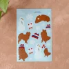 Pikku paperi Talvi yhdess&auml; tarra-arkki