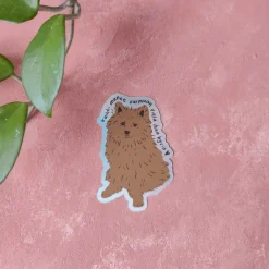 Pikku paperi Toiveikas tarra