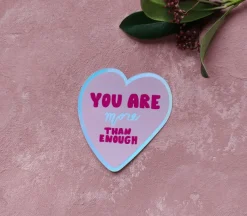 Pikku paperi You Are More Than Enough tarra